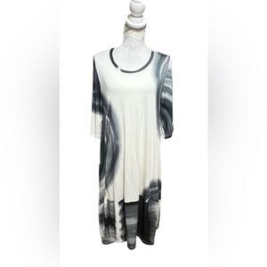 RALSTON great tie dye Lagenlook Pocket Dress Size Small